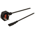 Falcon Eyes Stromkabel C7 mit UK Adapter 5m
