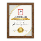 Zep V4729N Certificate Brown 29,7x42 cm