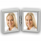 Zep Bilderrahmen 8735DL Silver 2x 3,5x4,5 cm für 2 Paßbilder