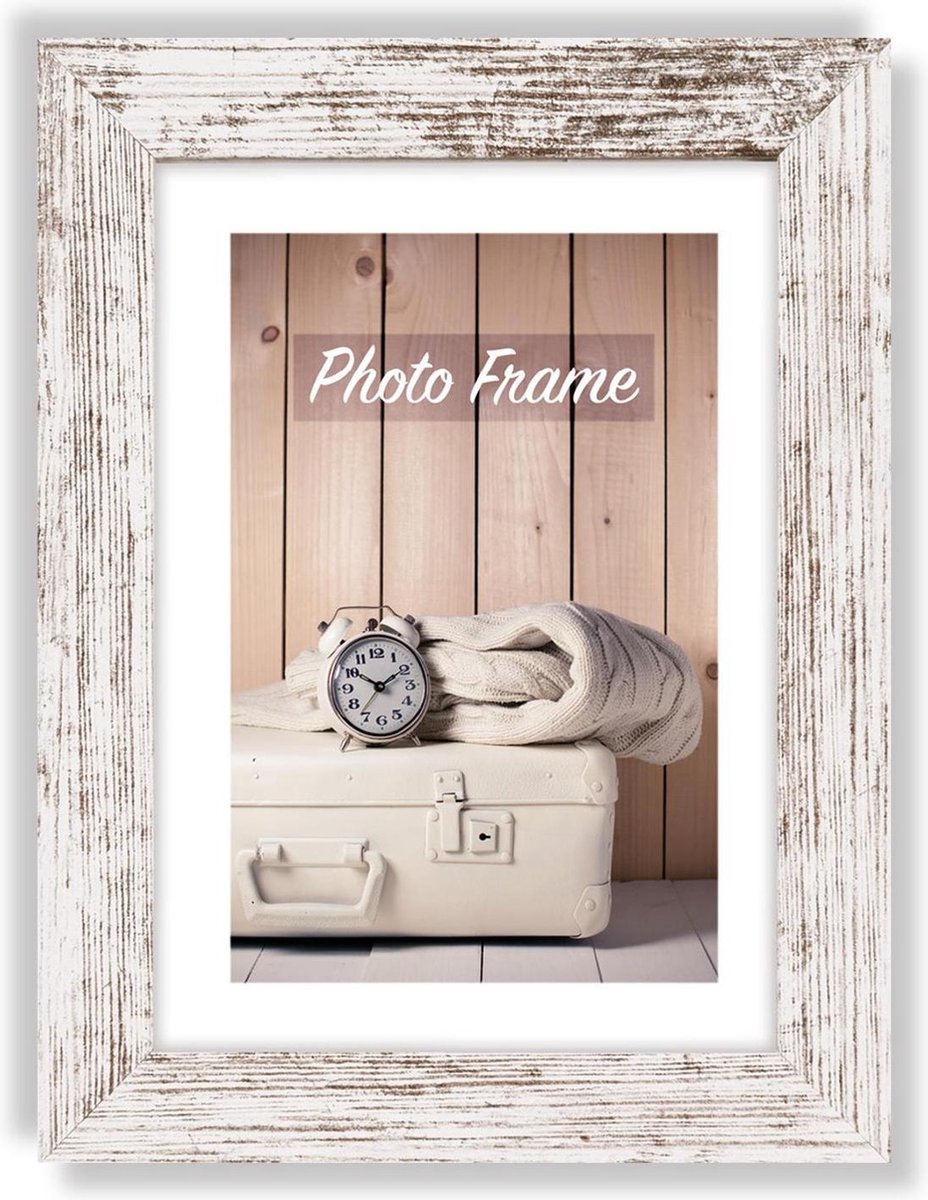 Zep Bilderrahmen V21256 Nelson 6 White Wash 20x25 cm