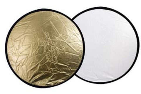 Linkstar Reflektor 2 in 1 R-30GS Gold/Silber 30 cm
