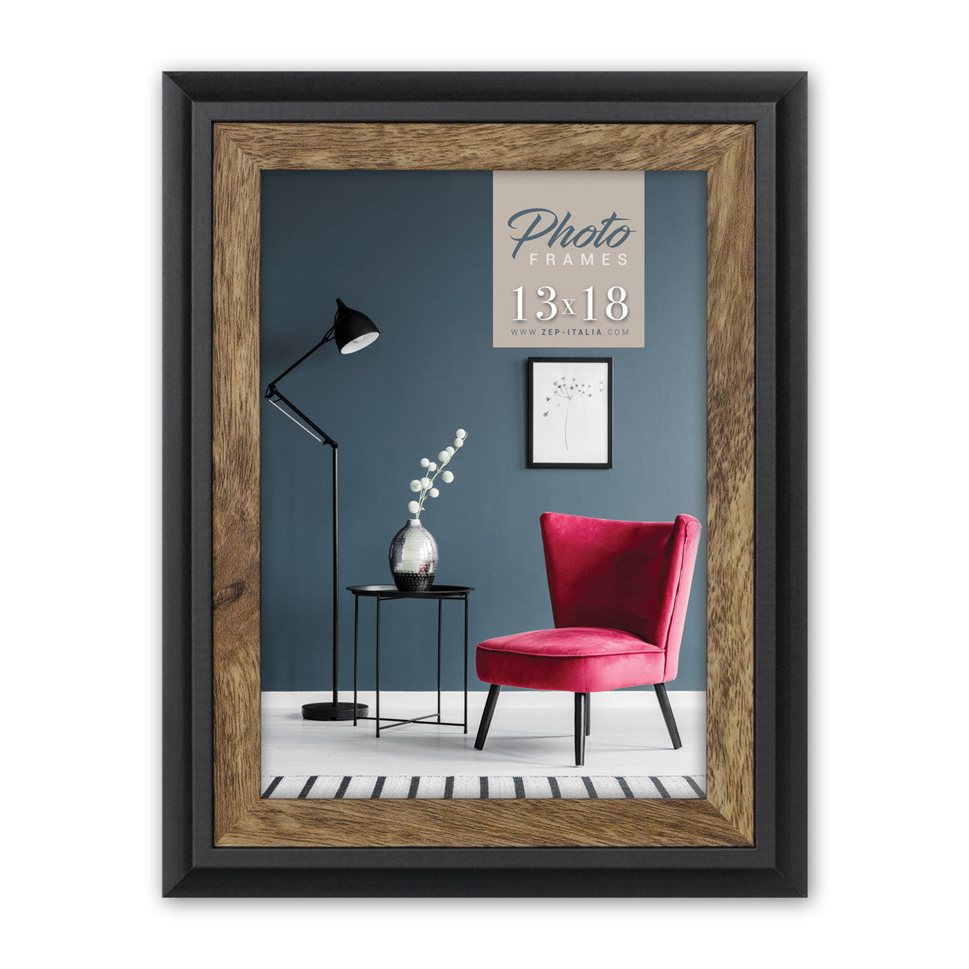 Zep Bilderrahmen EG446L Enna Black 10x15 cm