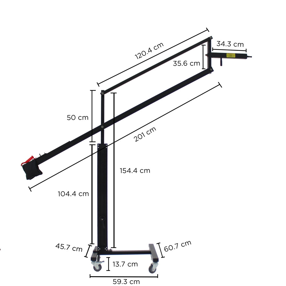 StudioKing Professionelles Galgenstativ FPT-3601