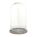 Clayre Eef Glasglocke 6GL3536 Transparent 17x29 cm
