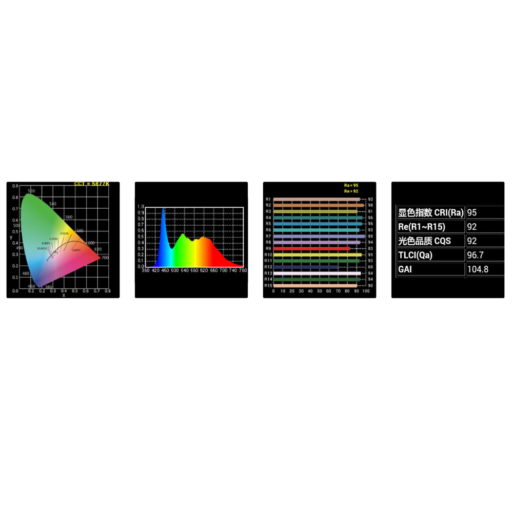 Falcon Eyes Bi-Color LED Spot Lampe Dimmbar CLL-4800TDX auf 230V