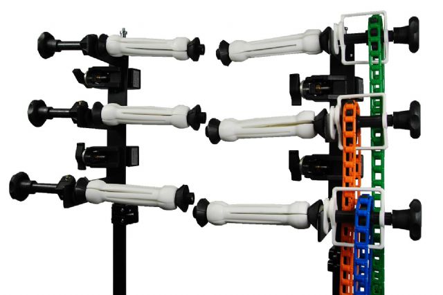 Linkstar Hintergrund Support ES-3 für 3 Rollen