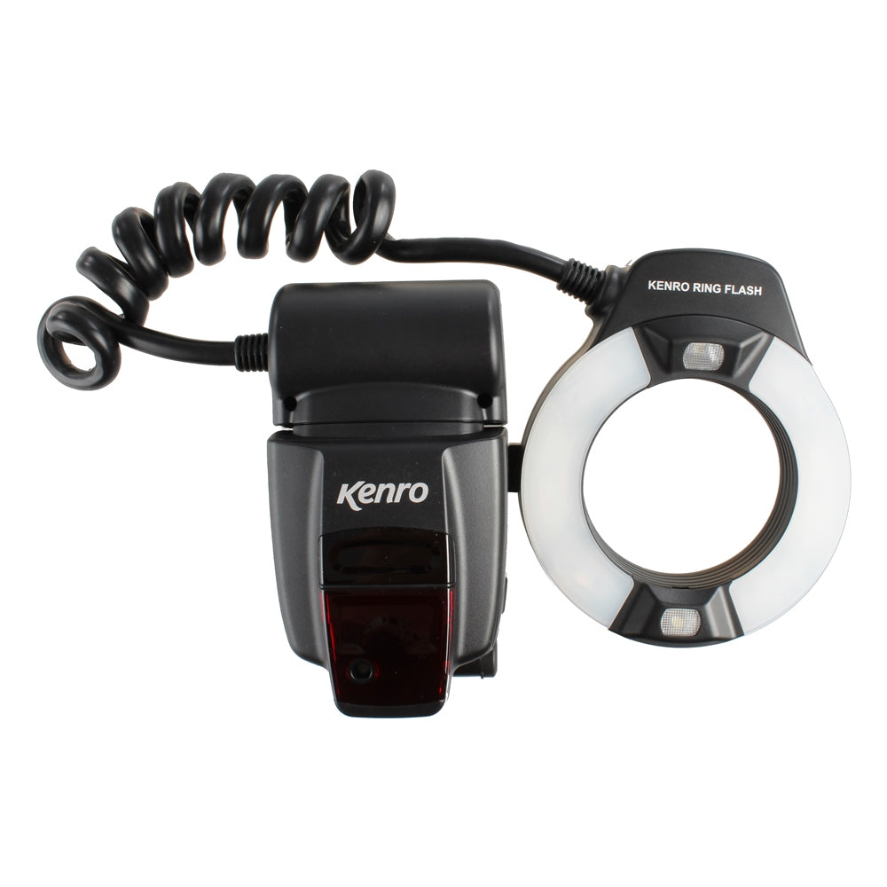 Kenro TTL Macro Ringblitz KFL201C für Canon