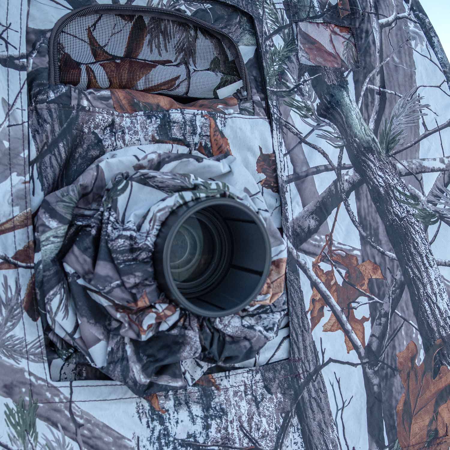 Buteo Photo Gear Snoot/Objektivschutz Schnee für Tarnzelt