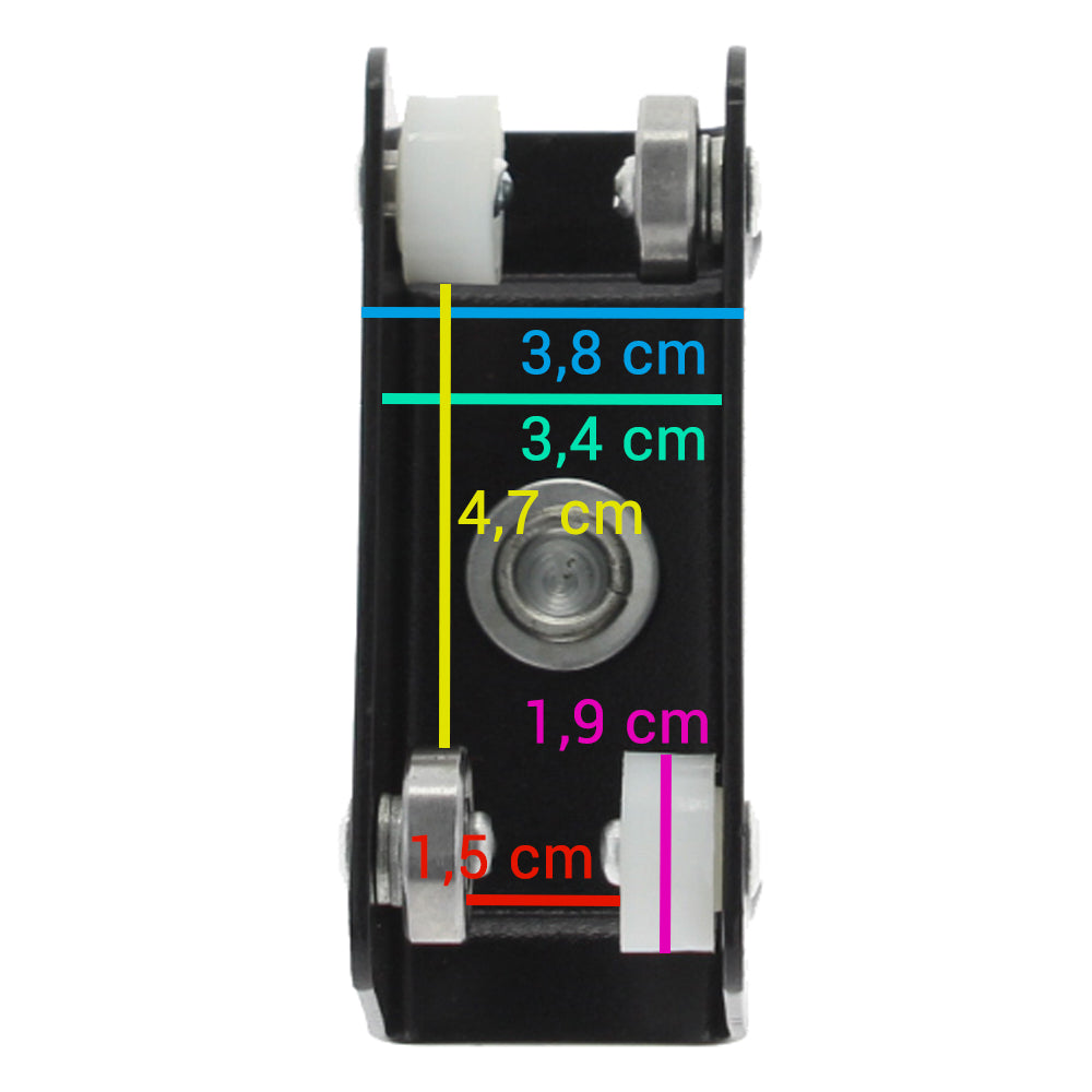 Falcon Eyes Schienenwagen 3314C für B-3030C