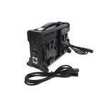 Rolux Akkulader RL-4KS für 4 x V-Mount Akku