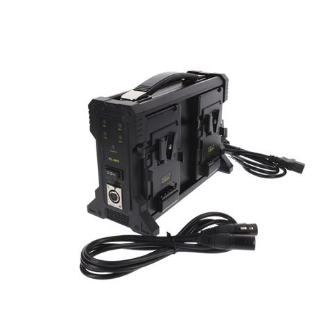 Rolux Akkulader RL-4KS für 4 x V-Mount Akku