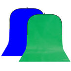 StudioKing Background Board BBT-10-07 Grün/Blau 150x400 cm