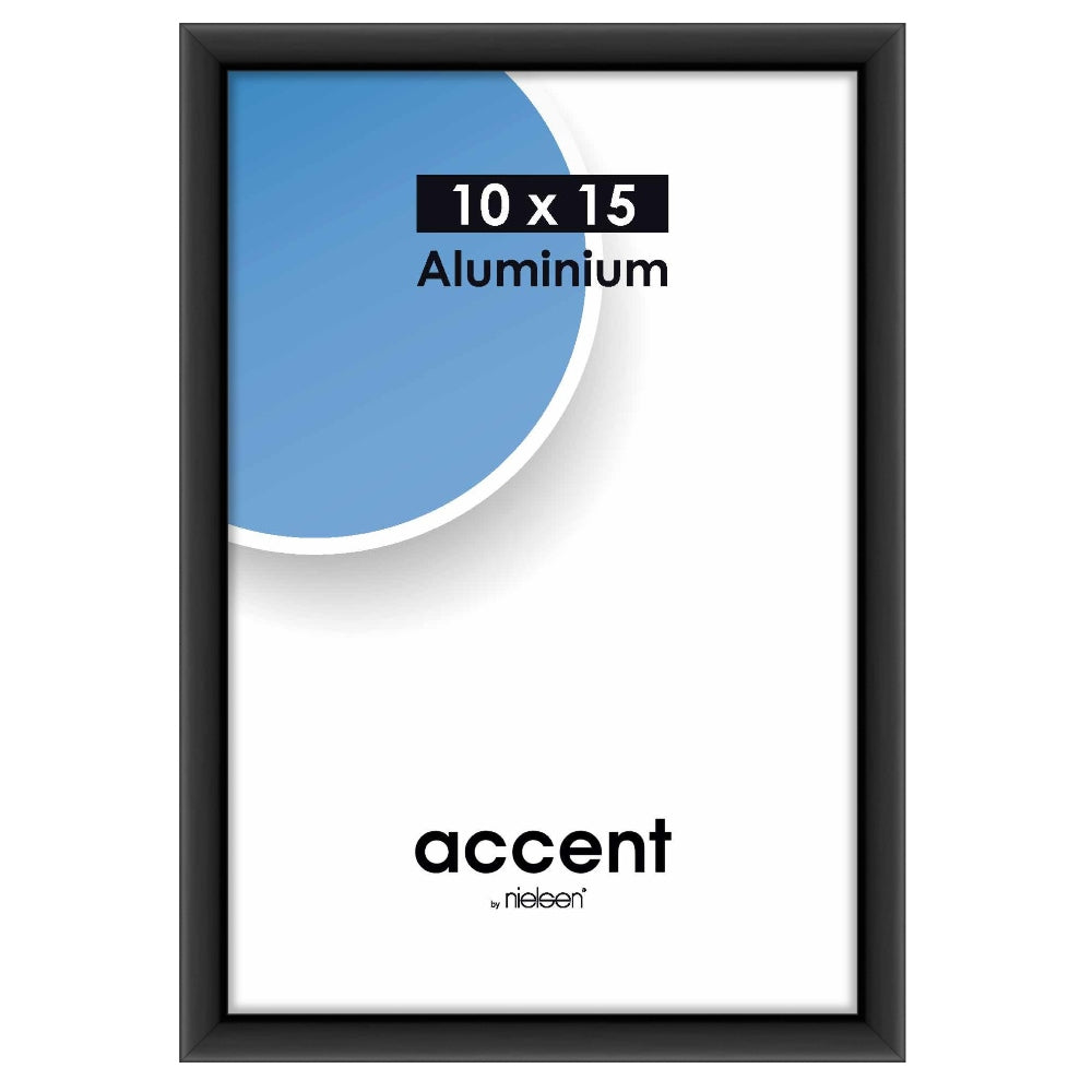 Nielsen Bilderrahmen 51226 Accent Schwarz 10x15 cm