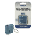 Carson Taschenmikroskop MicroMini 20x Blau