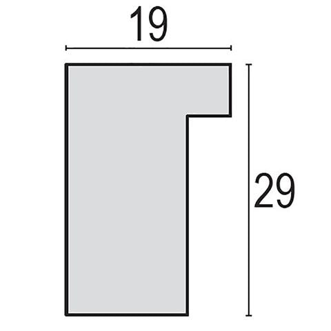 Zep Bilderrahmen V5960W Niki White 30x40 / 40x60 cm