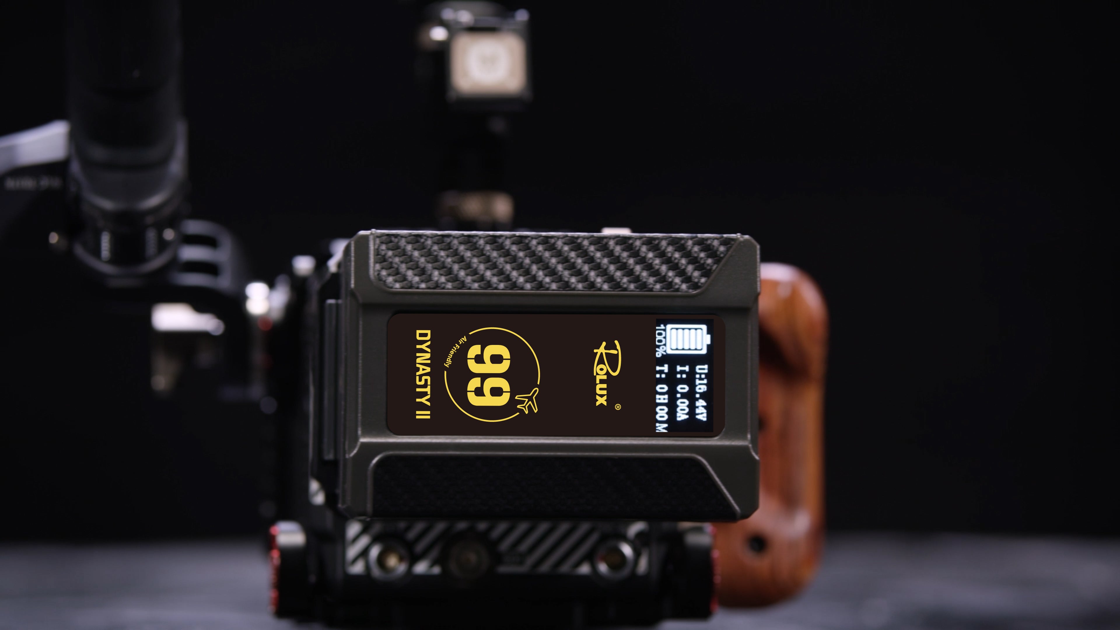 Rolux V-Mount Akku Dynasty II 99Wh 14,8V 6900mAh