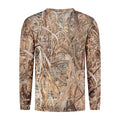 Stealth Gear T-Shirt Langarm Camo Schilf Print