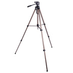 Falcon Eyes Aluminium Stativ + Kopf WT-3570 H165 cm
