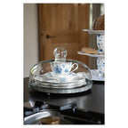Clayre Eef Glasglocke 6GL2492 Grey Transparent 16x15 cm