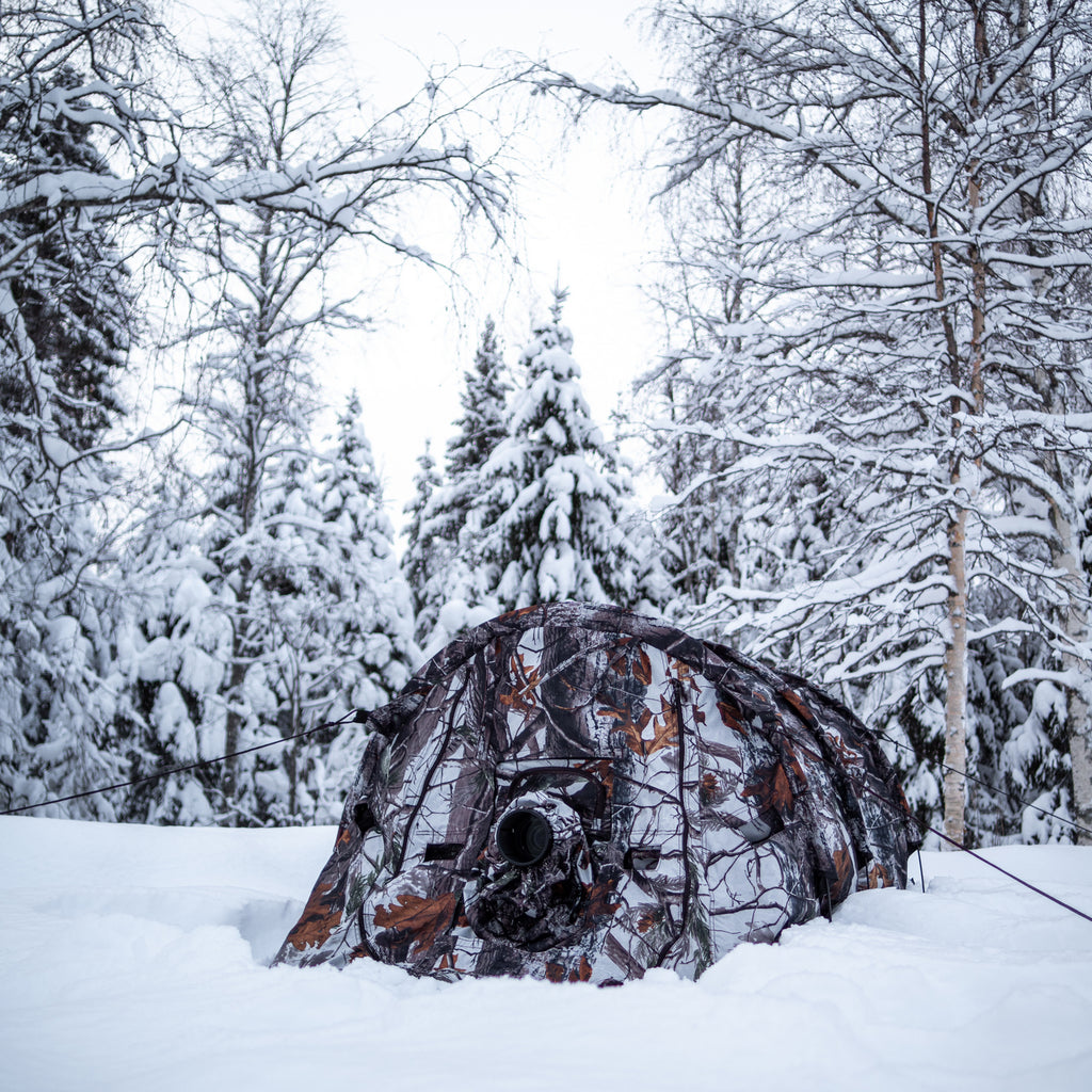 Buteo Photo Gear Tarnzelt Falco Mark III Schnee
