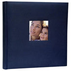 Zep Foto Album OB313130 Cotton Con Velina Blue mit 30 Seiten 31x31 cm