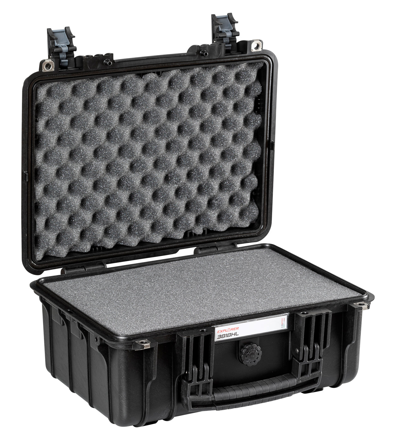 Explorer Cases 3818HL Koffer Schwarz mit Schaumstoff