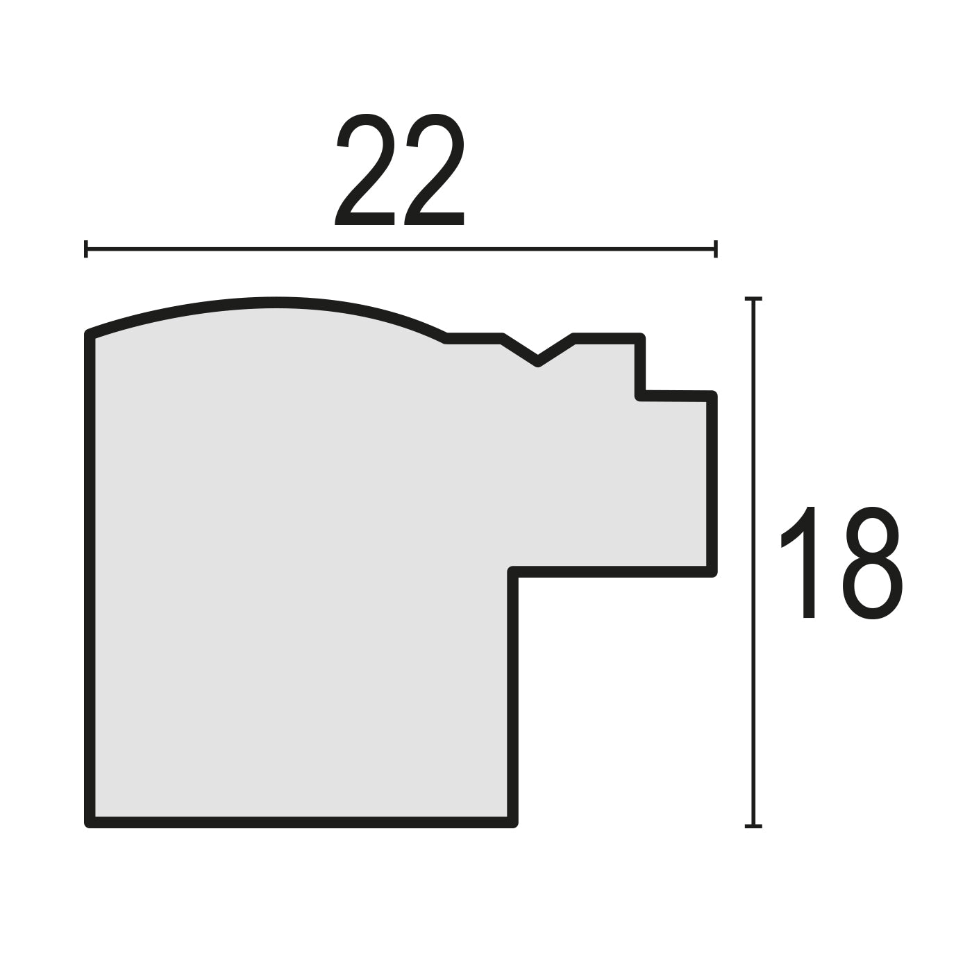 Zep Bilderrahmen SN523C Mason C 20x30 cm