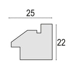 Zep BG734W Bologna White 30x40 cm