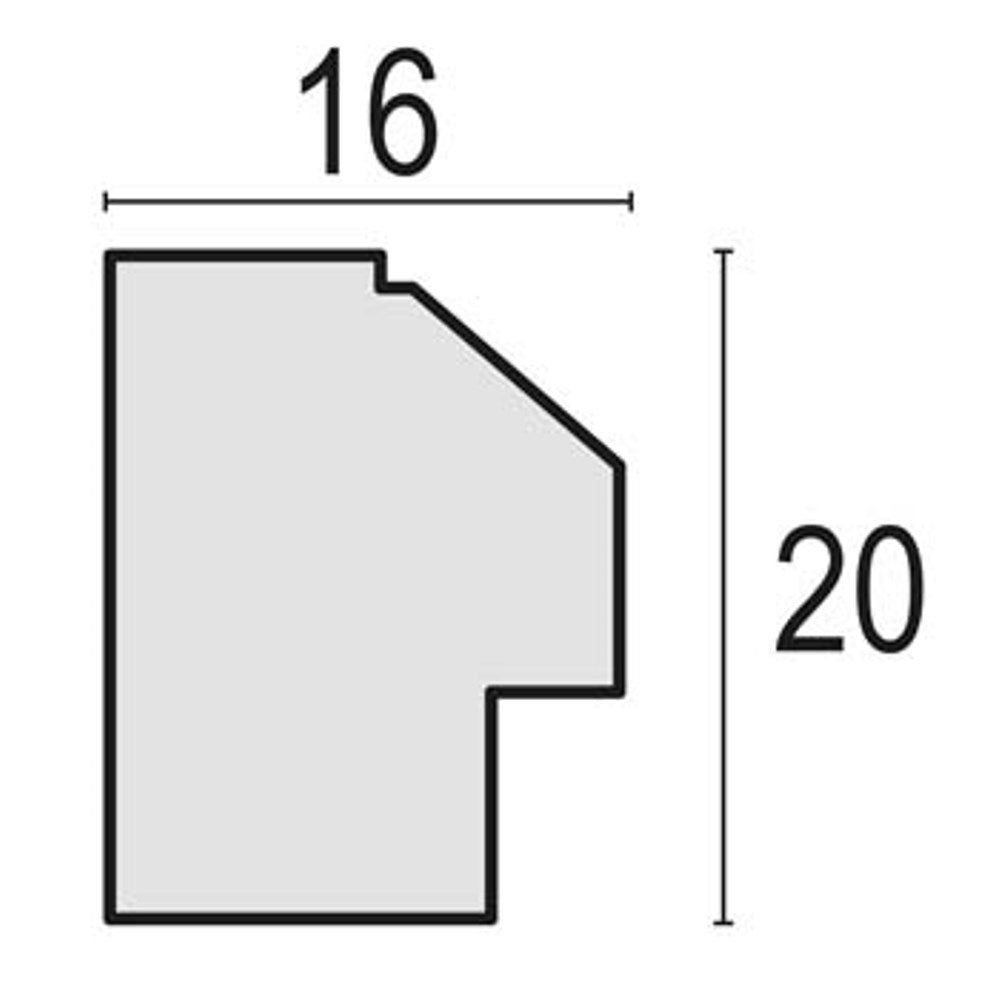 Zep Bilderrahmen VZ681A Zara A 20x25 cm