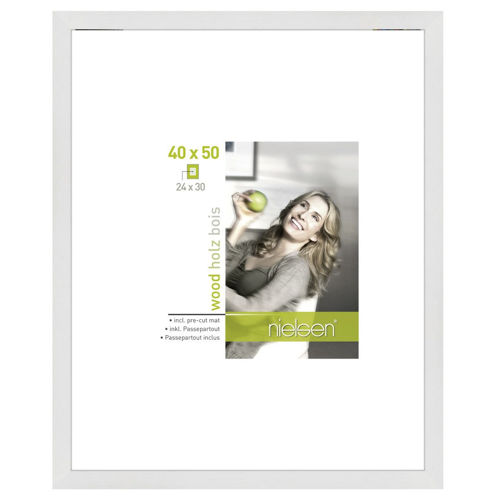 Nielsen Bilderrahmen 8988025 Apollon Silber 40x50 cm