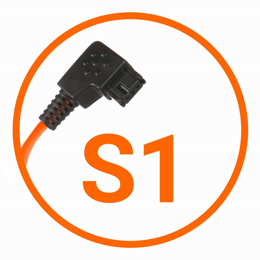 Miops Kamera Verbindungskabel Sony S1 Orange