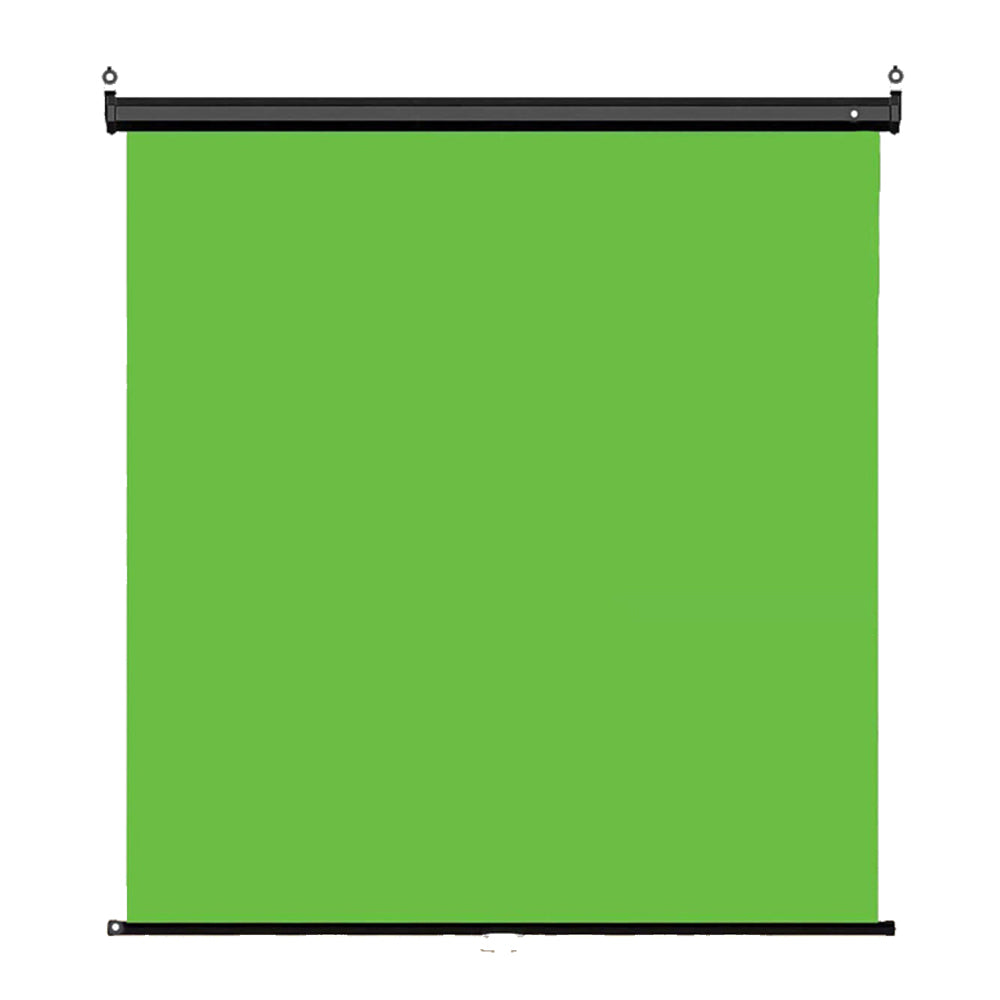 StudioKing Wand Pull-Down Green Screen FB-180200WG 180x200 cm Chroma Grün