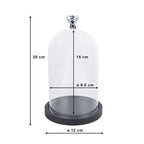 Clayre Eef Glasglocke 6GL2543 Transparent 12x20 cm