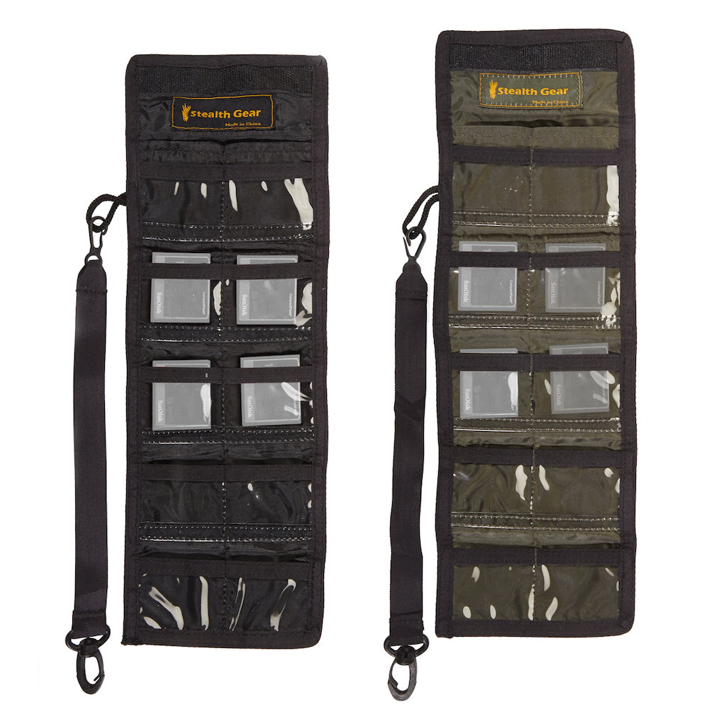 Stealth Gear Compact-Flash Karten-Aufbewahrungstasche Charcoal