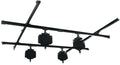 Falcon Eyes Decken Schienensystem B-3030C 3x3 m inkl. 4 Pantografen