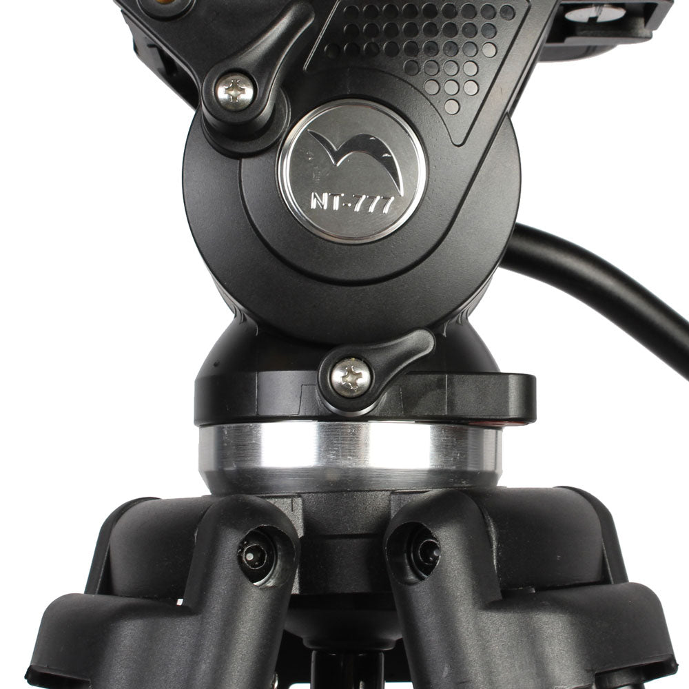 Nest Video Stativ NT-777 + Fluidgedämpfter Kopf