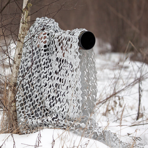 Buteo Photo Gear 3D-Blätter Tarnnetz Schnee
