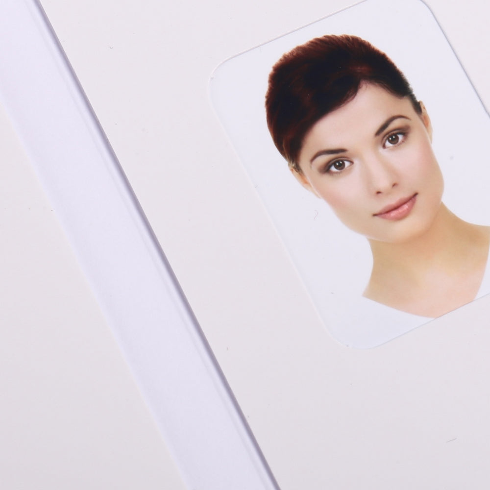 Benel Passbilder Mappe Weiss 500 St.
