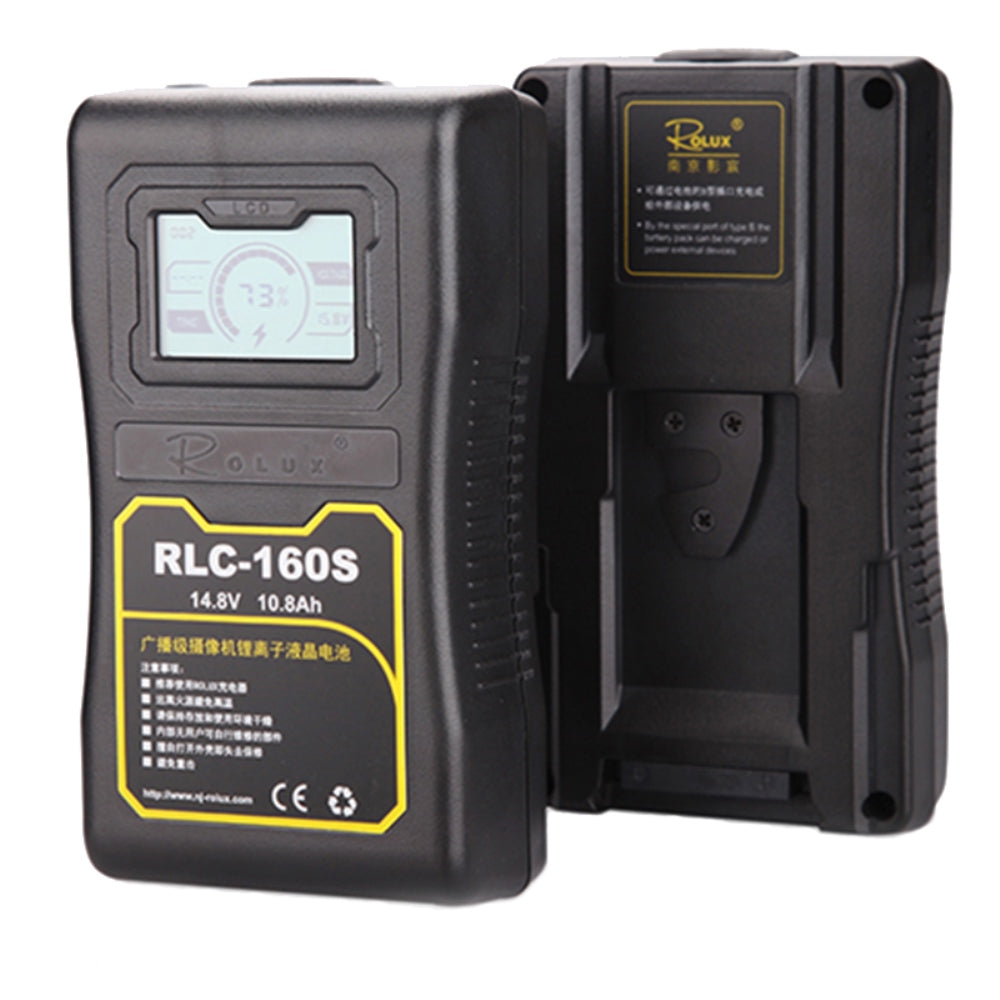 Rolux V-Mount Akku RLC-160S 160Wh 14,8V 10800mAh