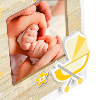 Baby Multi Bilderrahmen VG626 Antonio 12x6x6 cm
