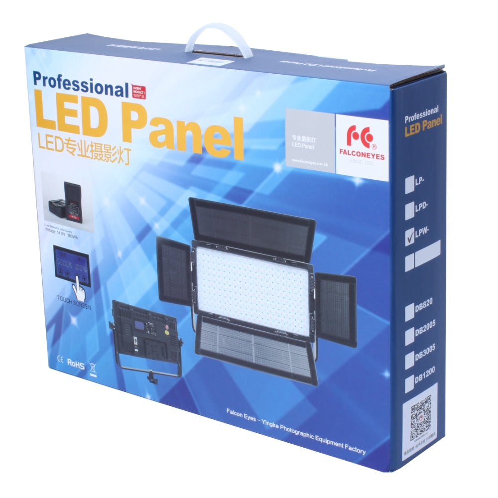 Falcon Eyes Wi-Fi Bi-Color Soft LED Lampe Dimmbar LPW-150TD auf 230V