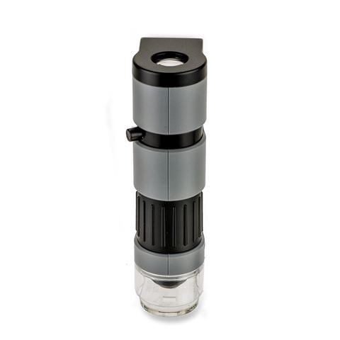 Carson Handmikroskop MP-250 MicroFlip 100-200x mit Smartphone-Adapter