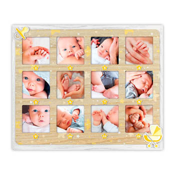 Baby Multi Bilderrahmen VG626 Antonio 12x6x6 cm