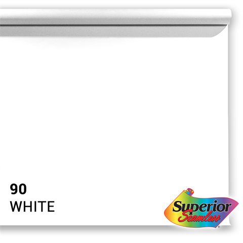 Superior Hintergrund Papier 90 White 3,56 x 15m
