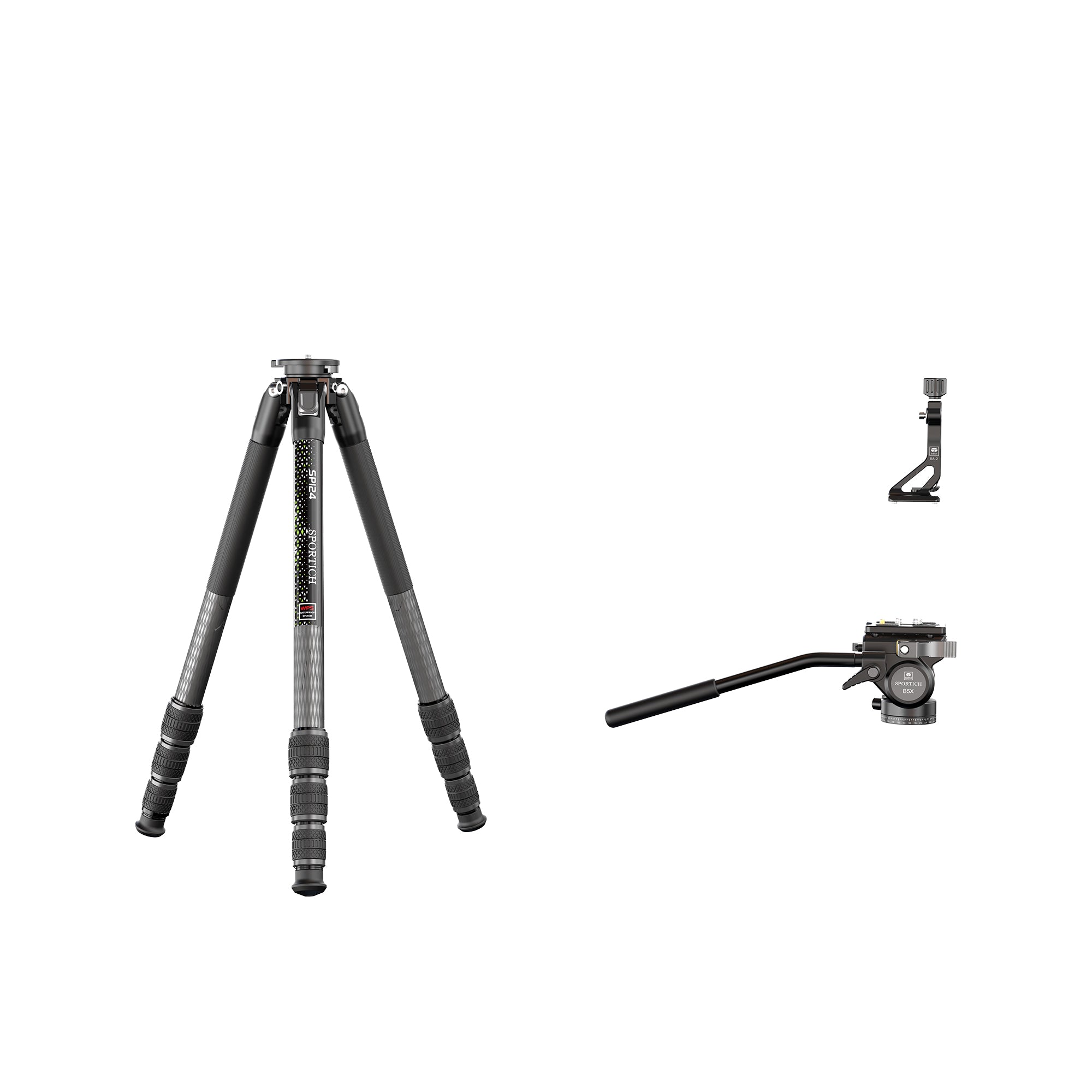 Sirui Sportich Carbon-Stativ SP124+B5X
