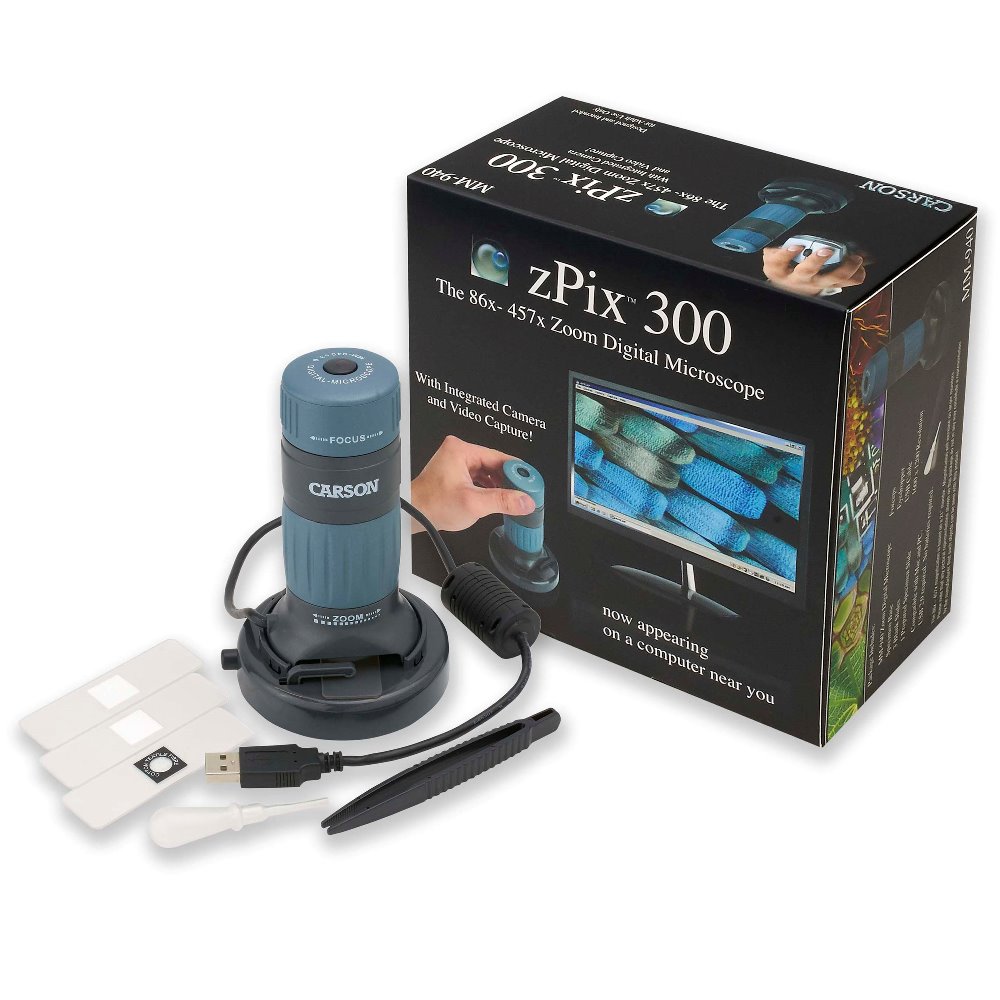 Carson Digitales USB Mikroskop 108-569x mit Rekorder