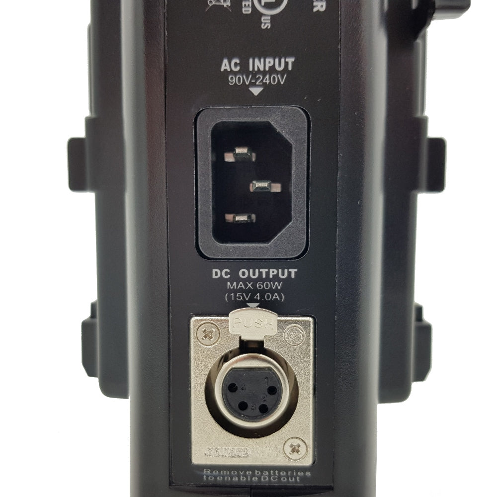 Rolux Doppel-Akkulader RL-2KS für V-Mount Akku