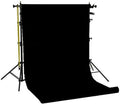 Falcon Eyes Hintergrundsystem SPK-1Z inkl. 1 Rolle Schwarz 1,35x11 m