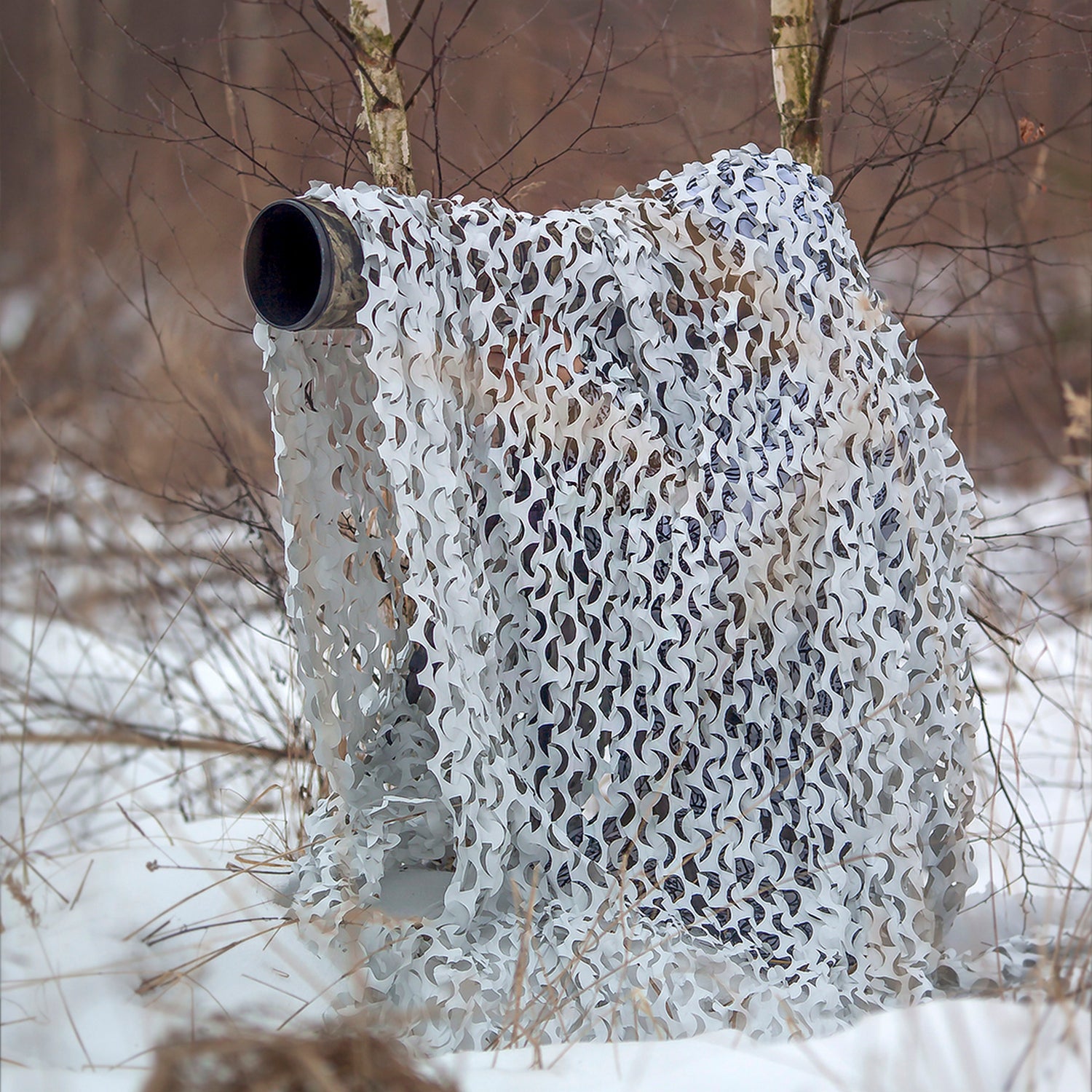 Buteo Photo Gear 3D-Blätter Tarnnetz Schnee