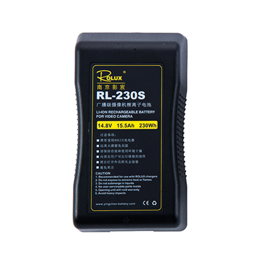 Rolux V-Mount Akku RL-230S 230Wh 14,8V 15500mAh